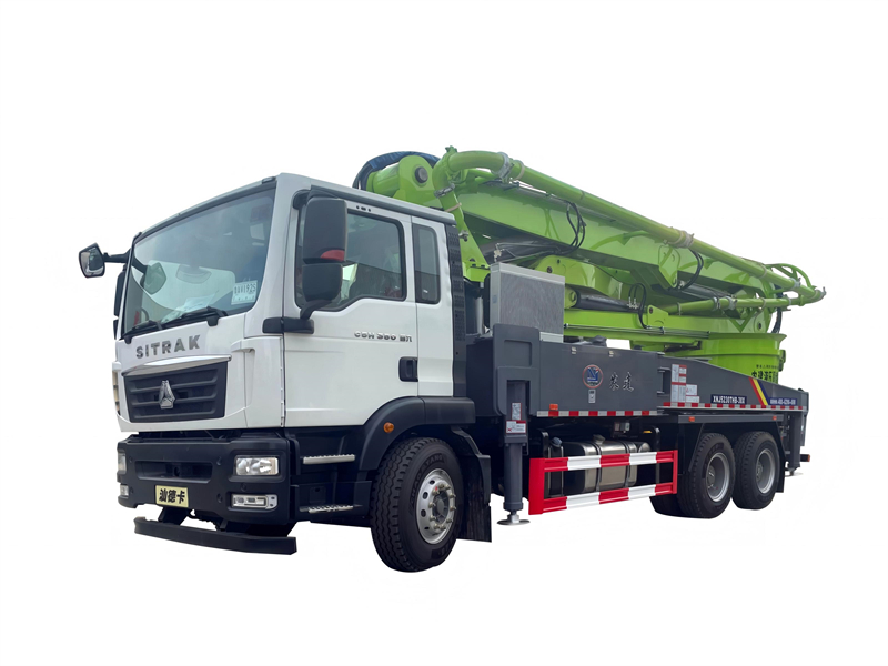 38米圆盘搅拌泵车