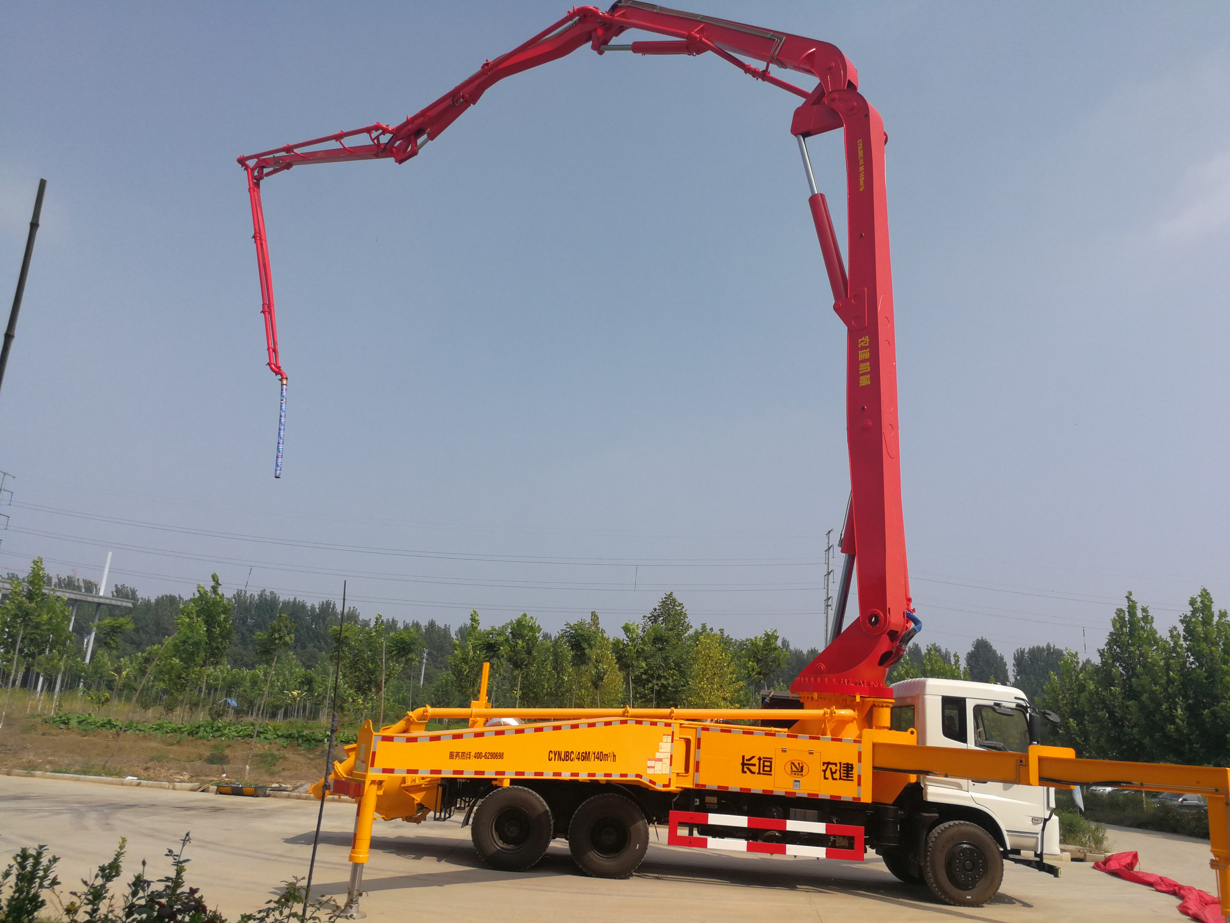 46米混凝土泵车